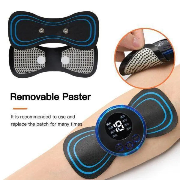 Wireless EMS Muscle Stimulator pad Rechargeable Body Massager Patch