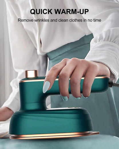 Portable Mini Steam Iron – Travel Friendly Handheld Garment Steamer