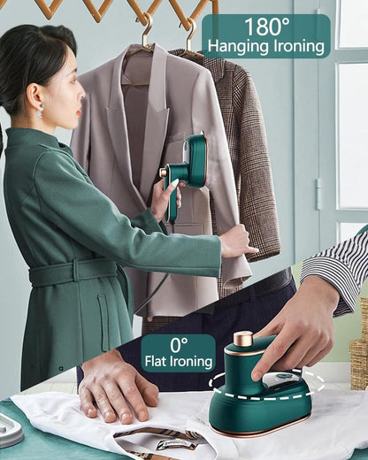 Portable Mini Steam Iron – Travel Friendly Handheld Garment Steamer